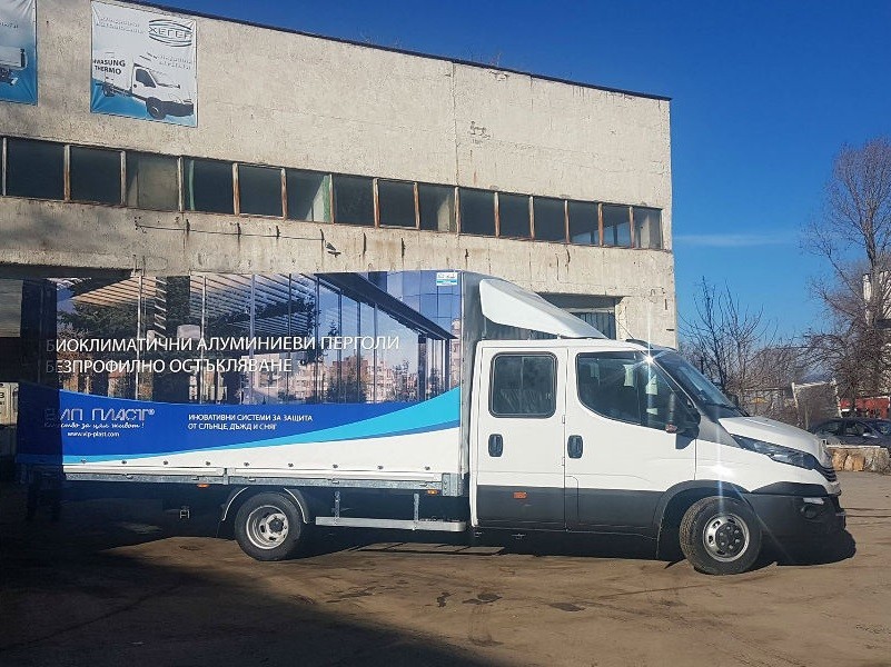 Хегер Шпригли с брезент Iveco Daily 171219